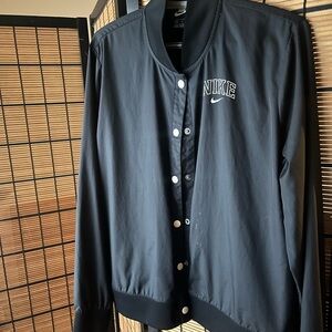 Nike Women's Black Bomber Jacket